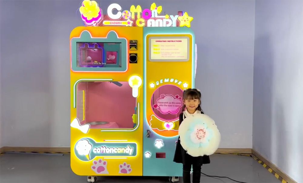 Automatic marshmallow machine