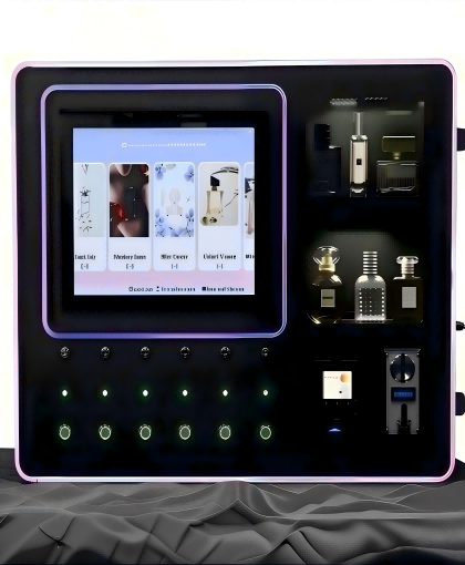Machine distributrice de parfum de type pulv&eacute;risateur de bureau