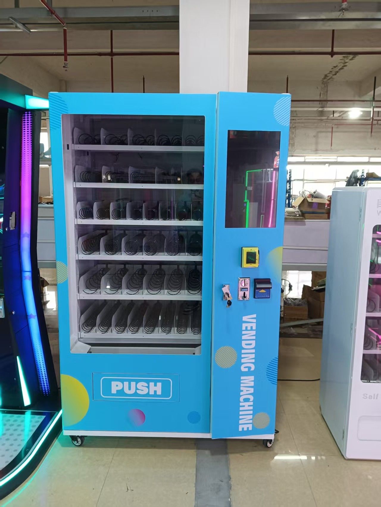 automatic beverage vending machine